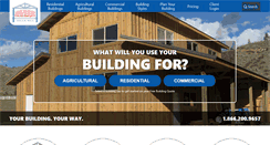 Desktop Screenshot of hansenpolebuildings.com