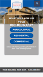 Mobile Screenshot of hansenpolebuildings.com